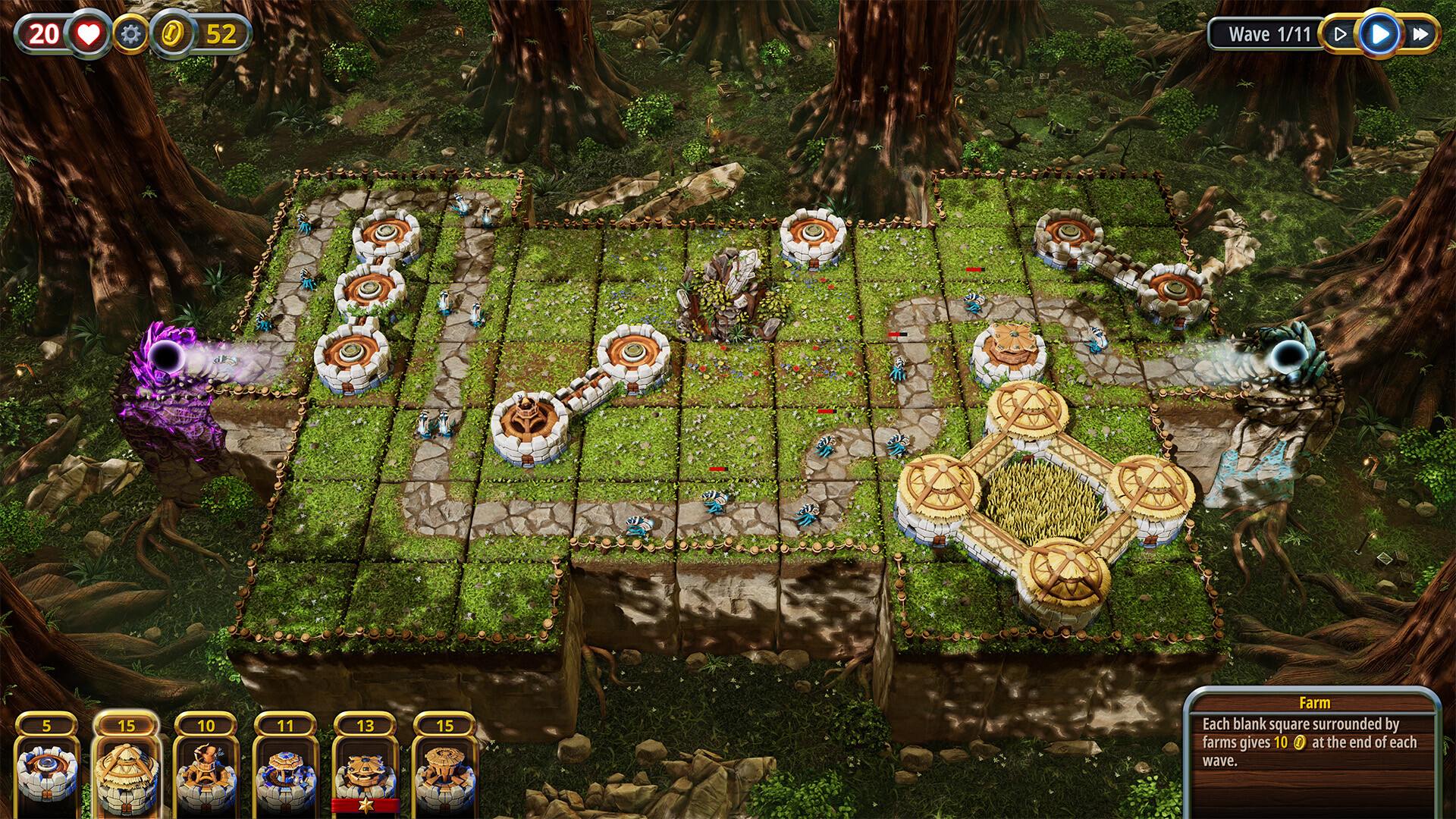 Artisan TD gameplay screenshot 2