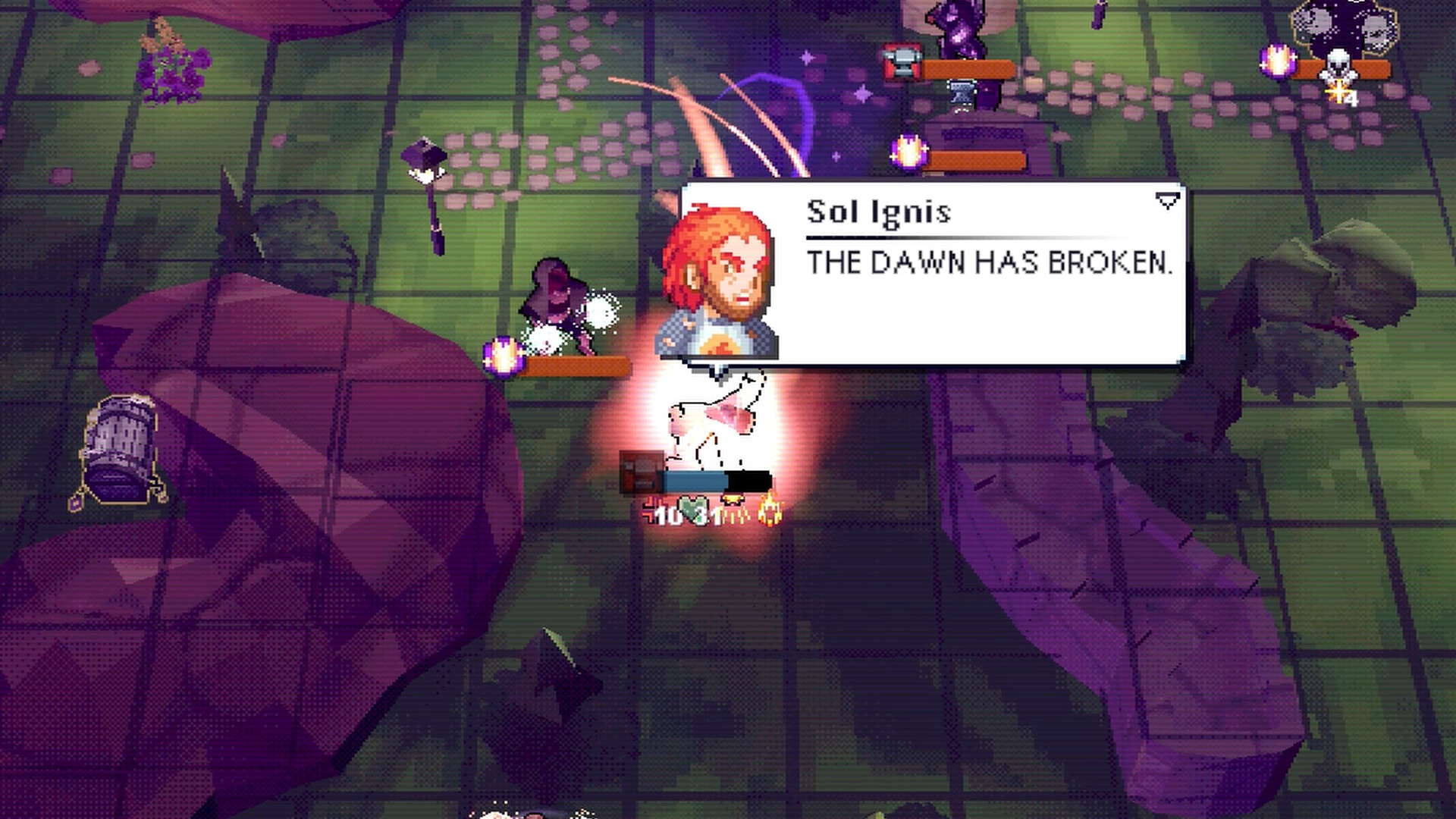 Astral Throne gameplay screenshot 2 indie, rpg, strategy Tactical RPG, Turn-Based Tactics, Roguelite, Perma Death, Strategy RPG, Turn-Based Strategy, Roguelike, Female Protagonist, RPG, Strategy, 3D, Top-Down, Turn-Based Combat, Procedural Generation, Fantasy, Magic, Medieval, Tactical, 1990's, Old School