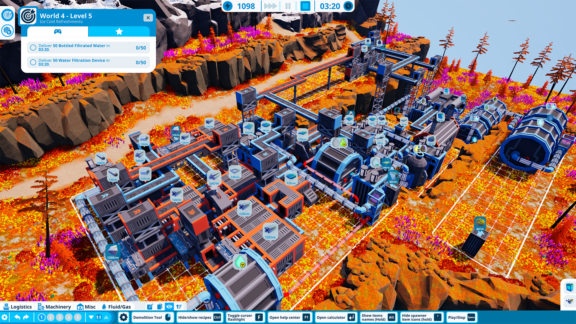 Automate It: Factory Puzzle gameplay screenshot 1