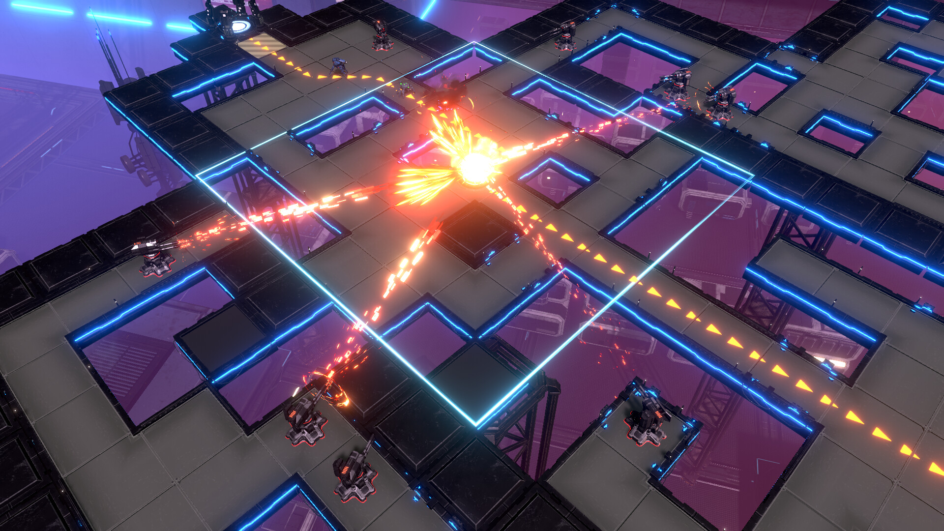 Axon TD: Uprising - Tower Defense gameplay screenshot 1