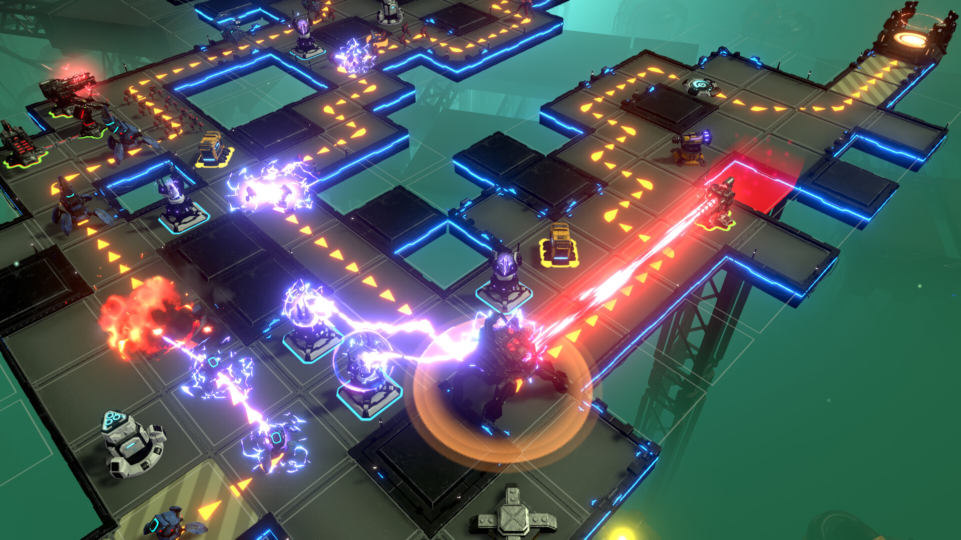 Axon TD: Uprising - Tower Defense gameplay screenshot 2