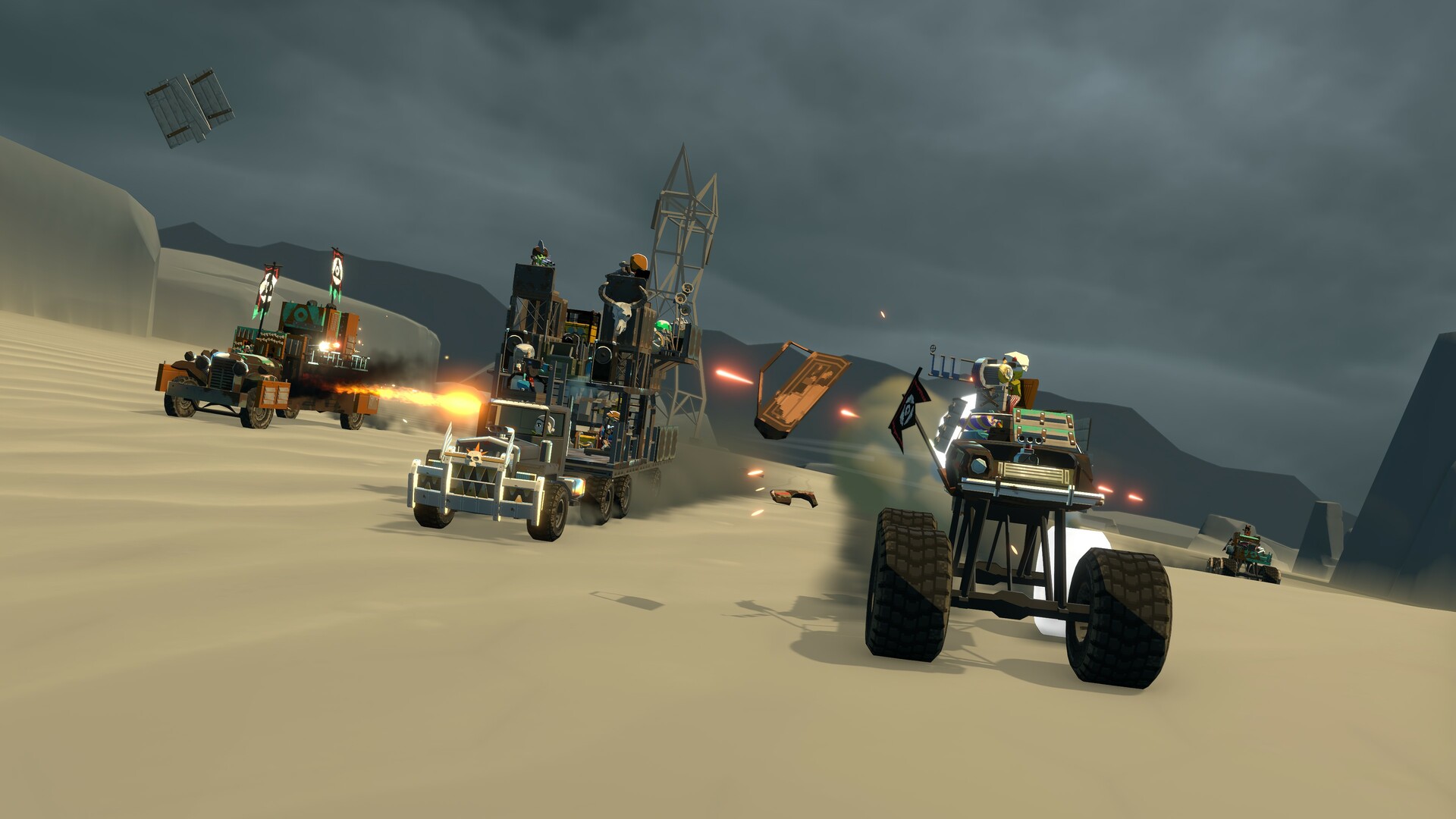 Badlands Crew - Drive, Command, Conquer gameplay screenshot 1