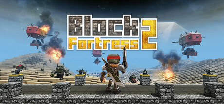Block Fortress 2 PC Game Cover Art