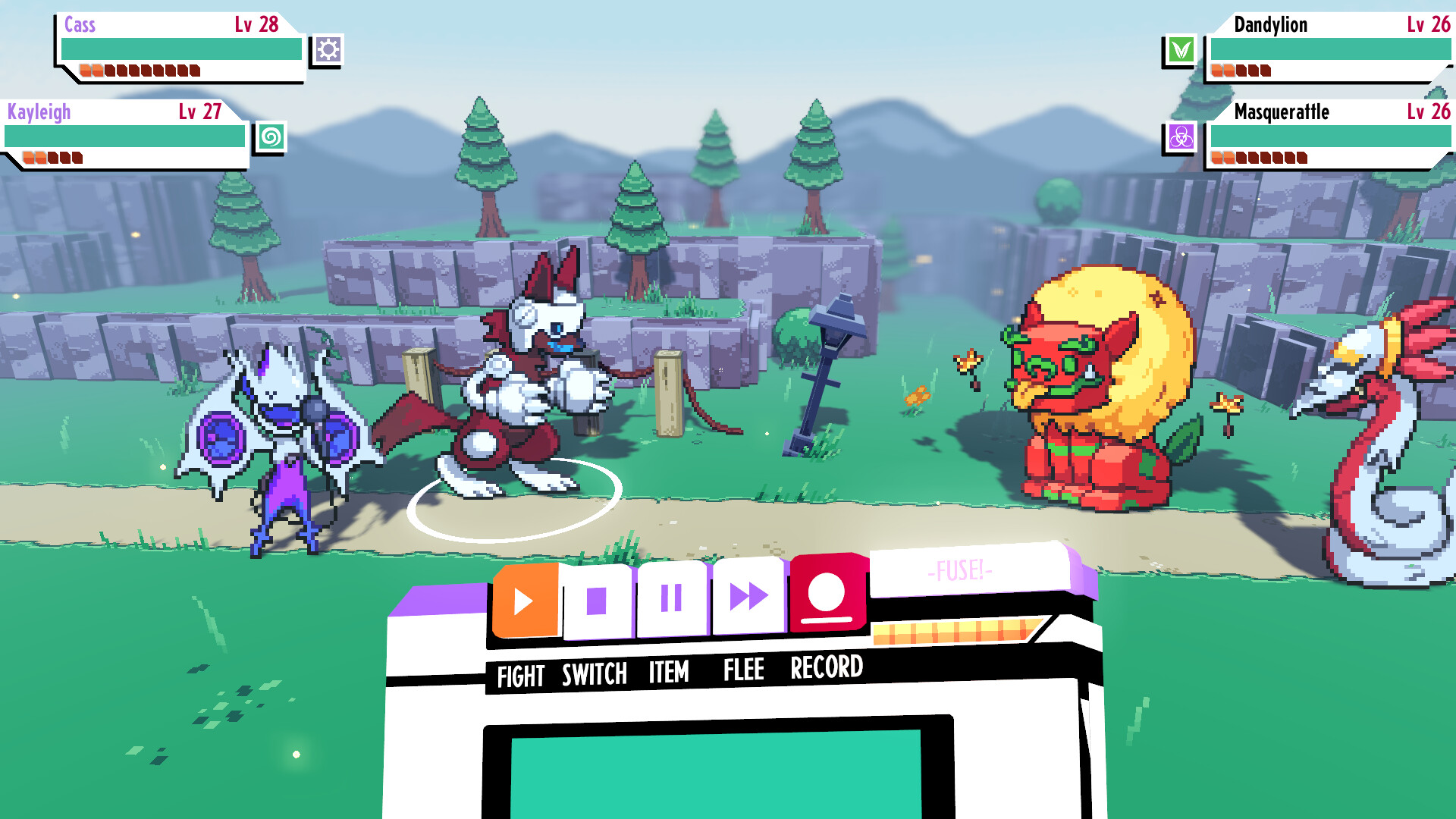 Cassette Beasts gameplay screenshot 2