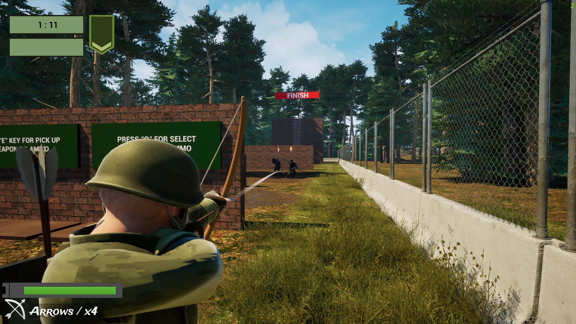 Commando Hero 2 : First Blood gameplay screenshot 2