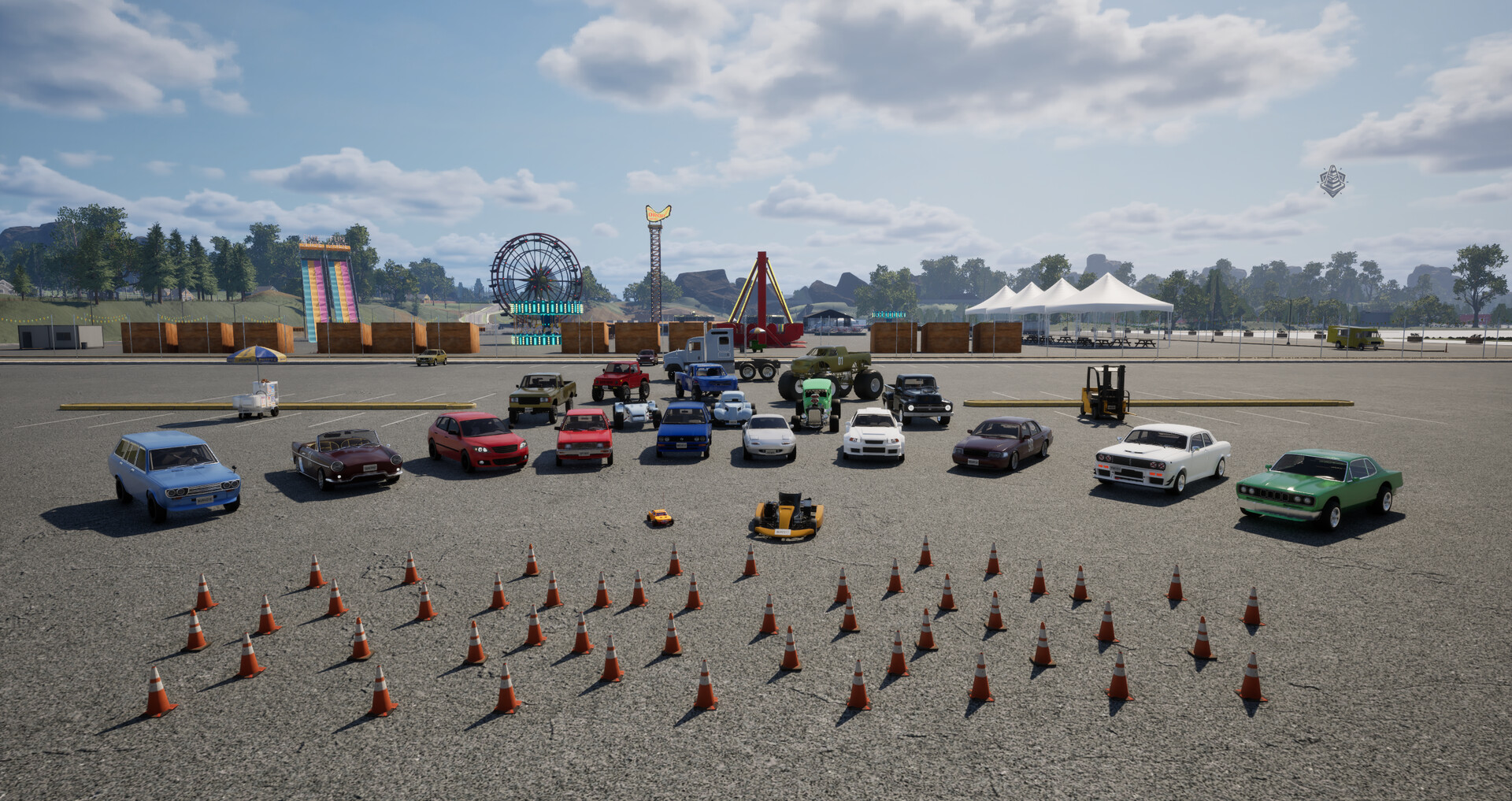 Cone Crushers: Autocross gameplay screenshot 2