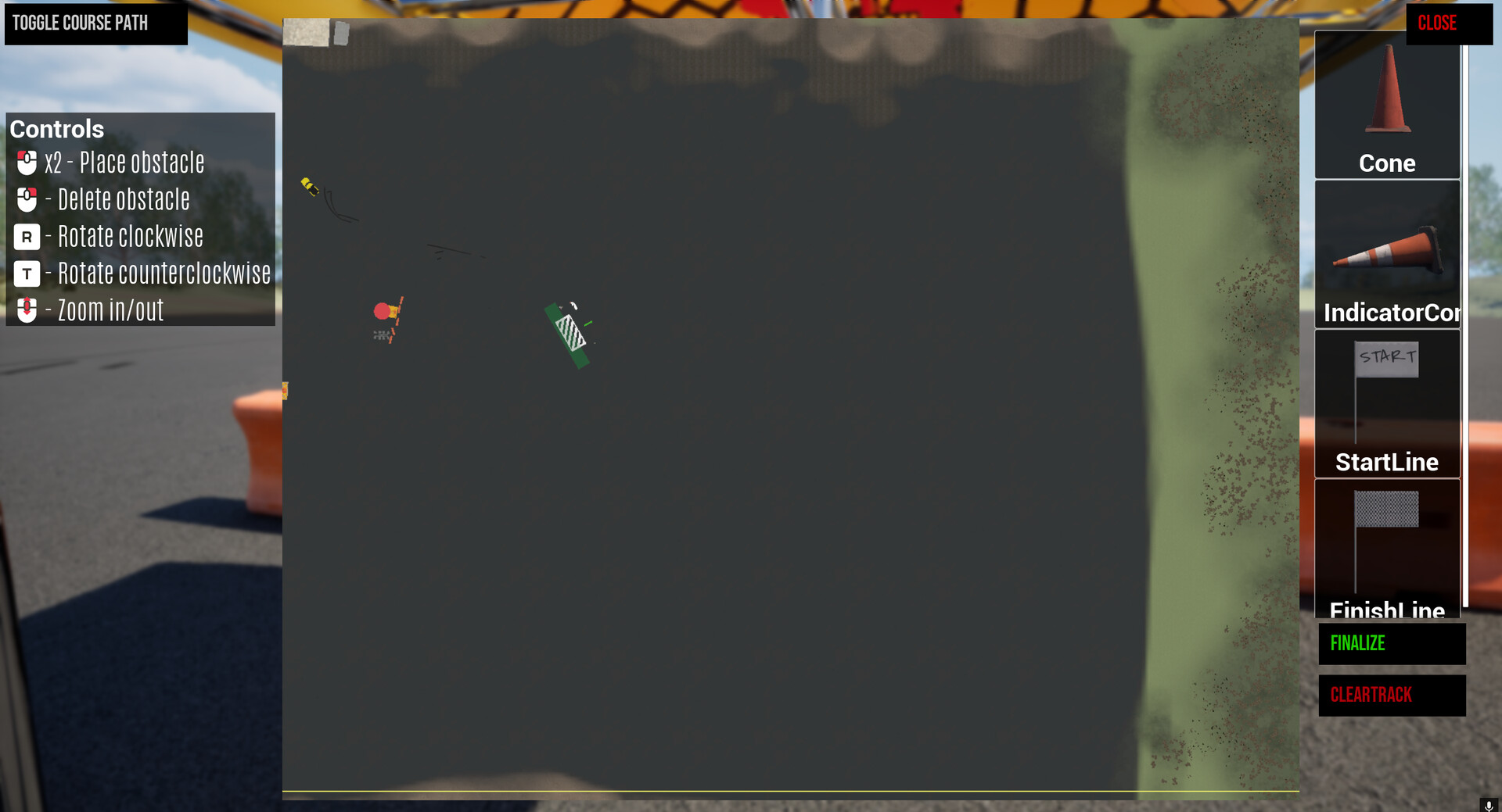 Cone Crushers: Autocross gameplay screenshot 1