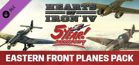 Cosmetic Pack - Hearts of Iron IV: Eastern Front Planes PC Game Cover Art