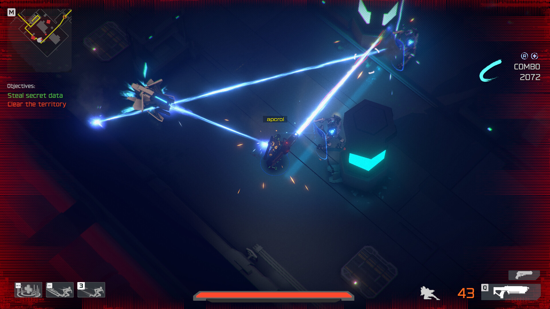CyberCorp gameplay screenshot 1