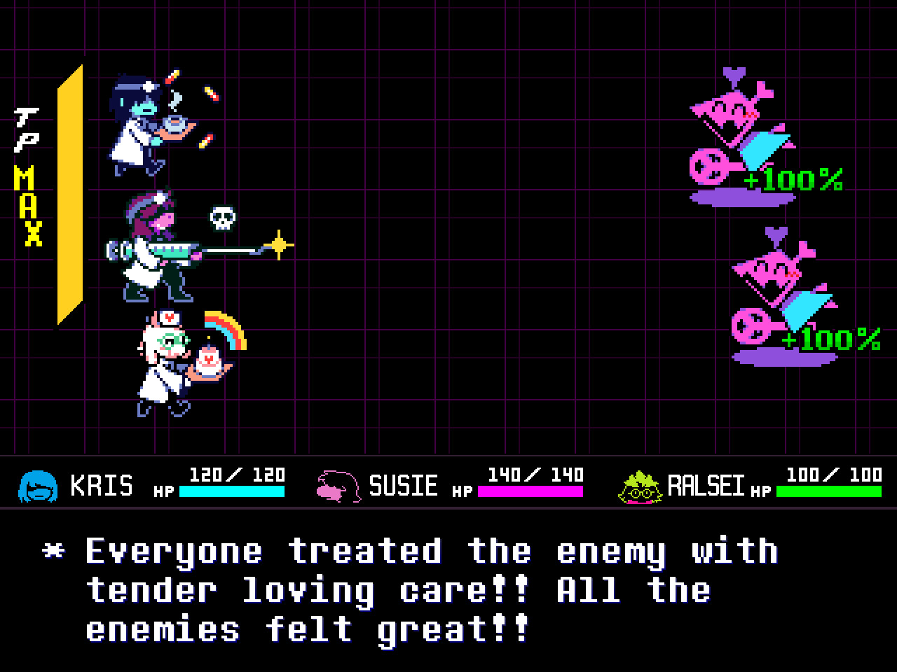 DELTARUNE gameplay screenshot 2