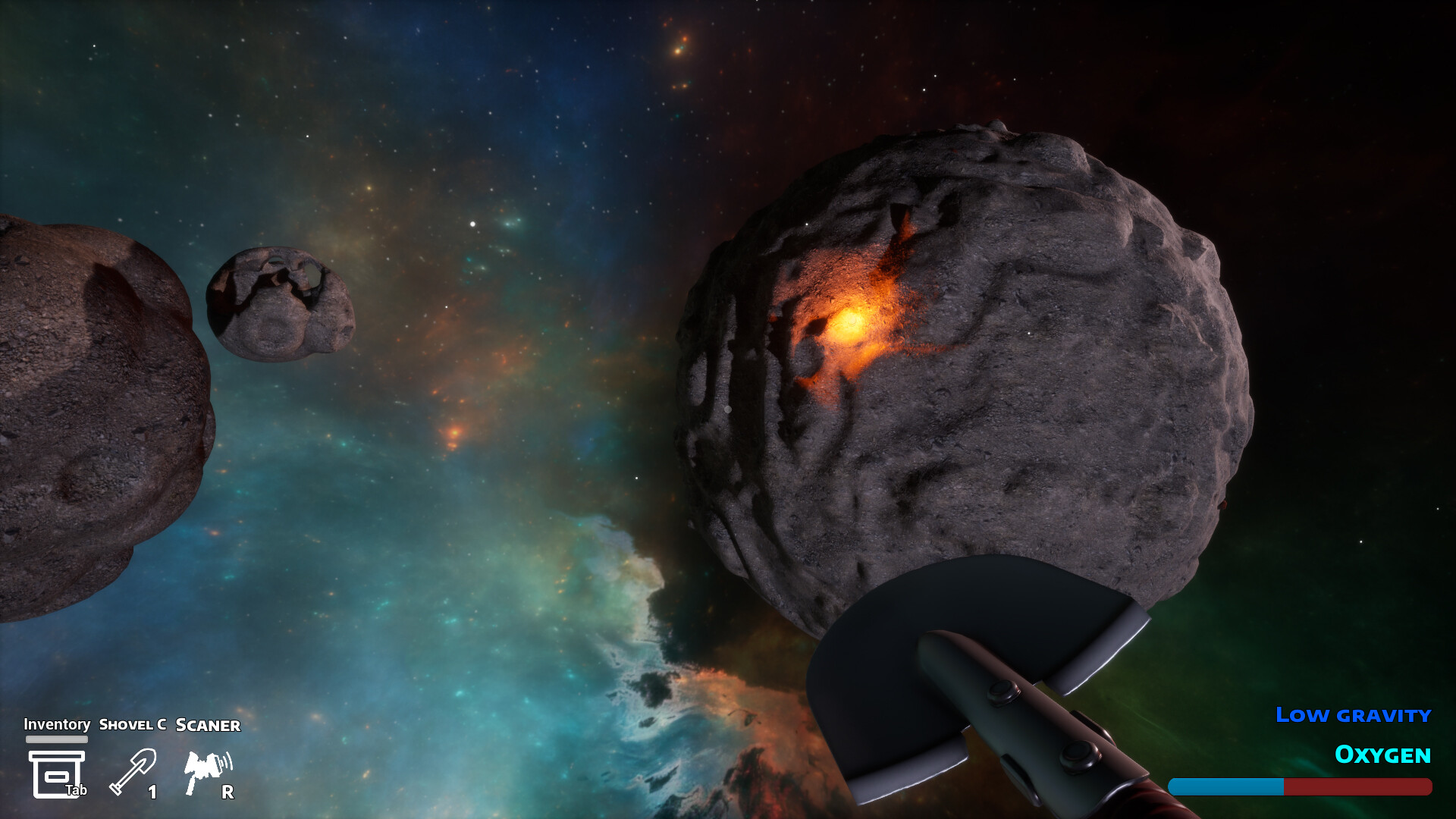 Digger: Galactic Treasures gameplay screenshot 1