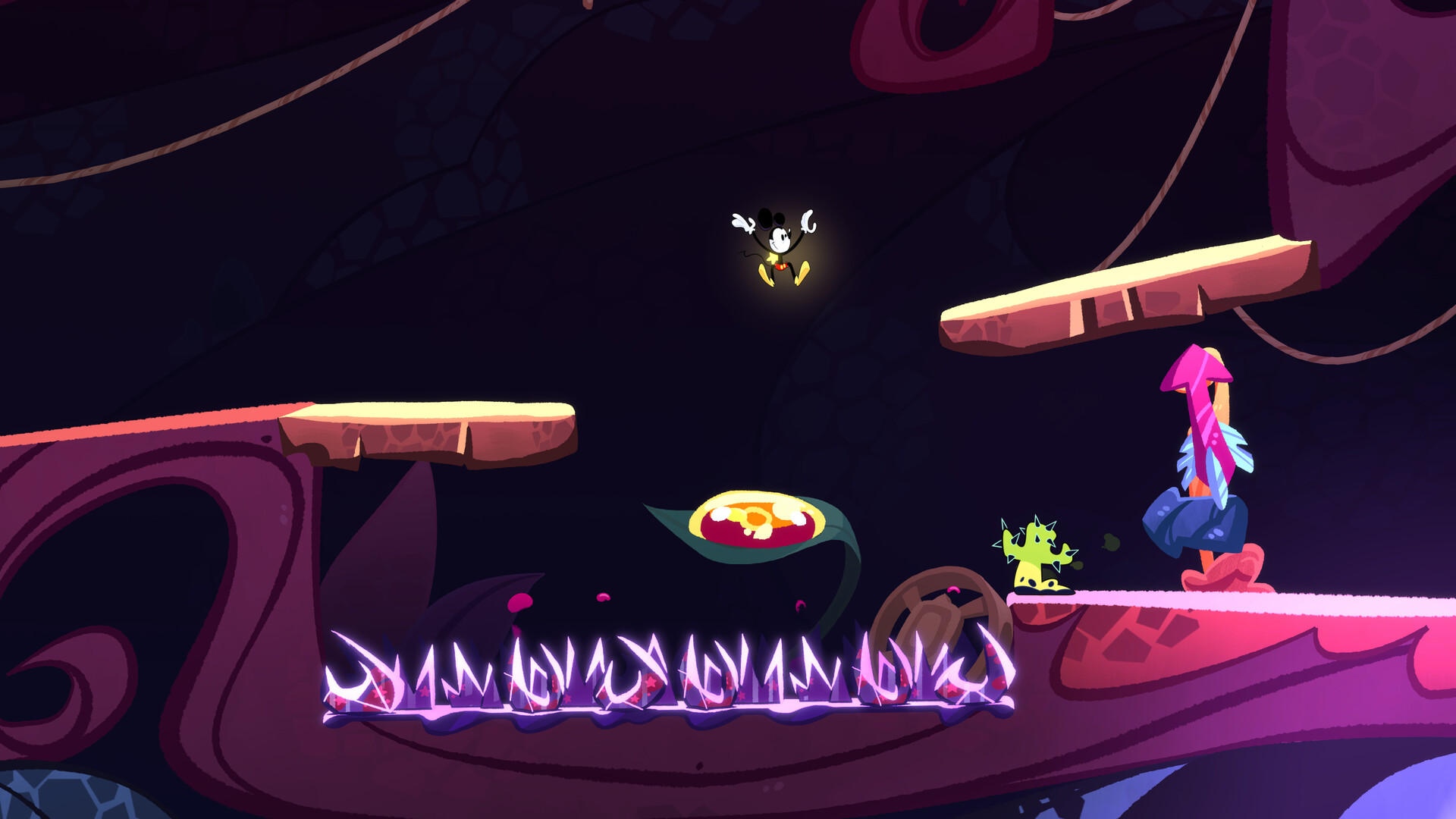 Disney Illusion Island Starring Mickey and Friends gameplay screenshot 1