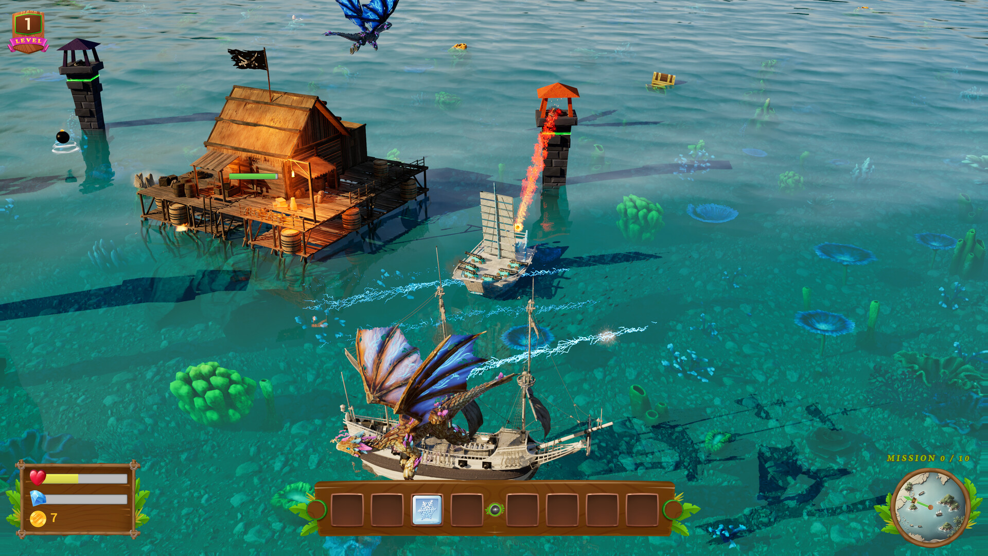 Dragons Reef gameplay screenshot 1