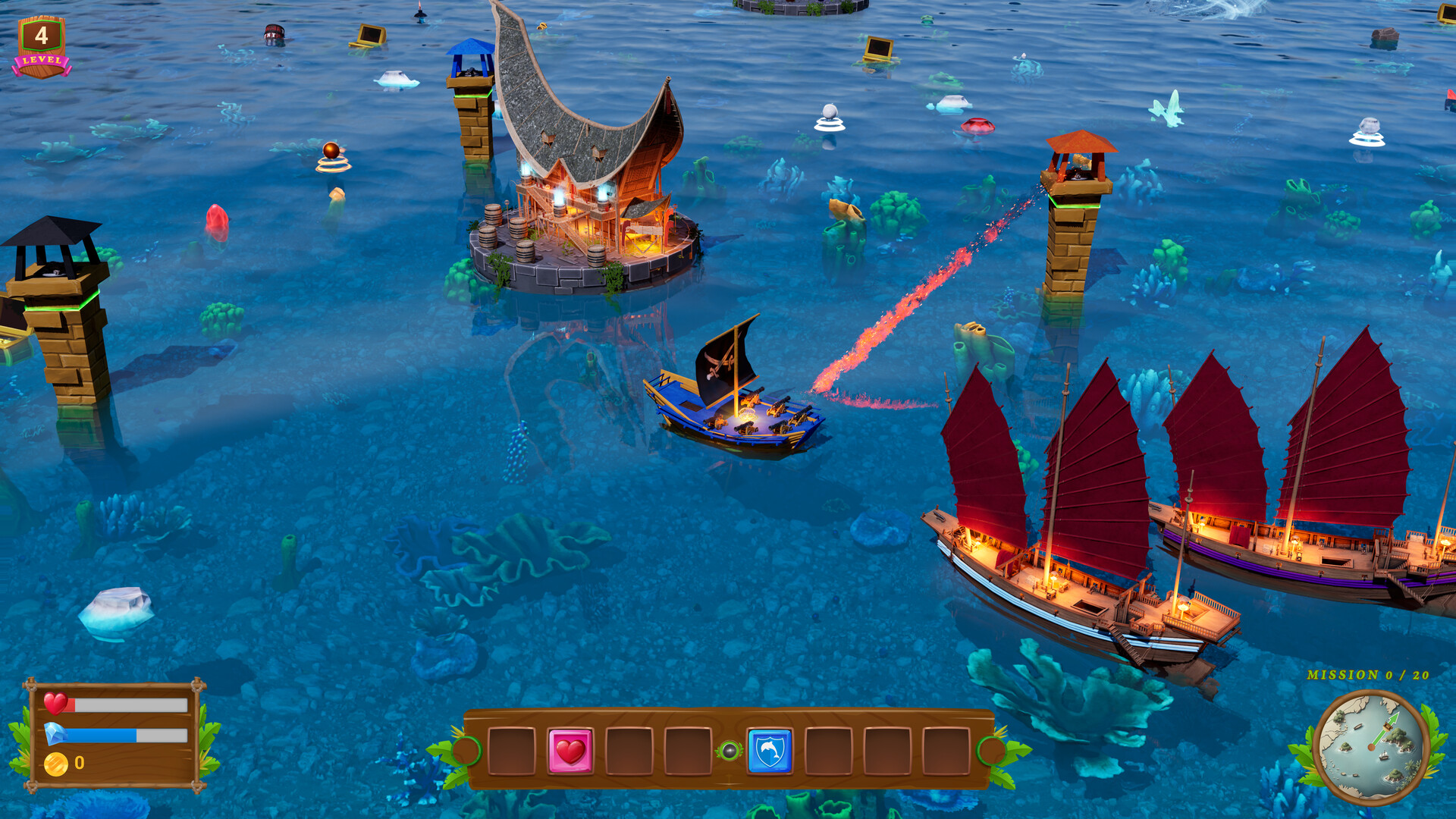 Dragons Reef gameplay screenshot 2
