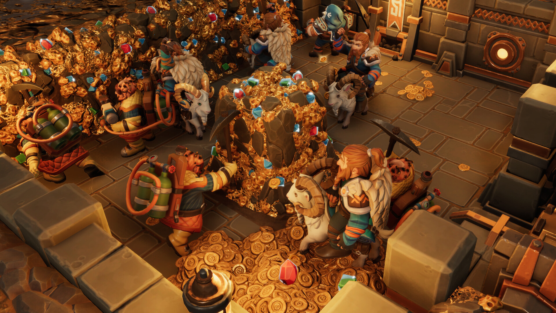 Dungeons 4 gameplay screenshot 1