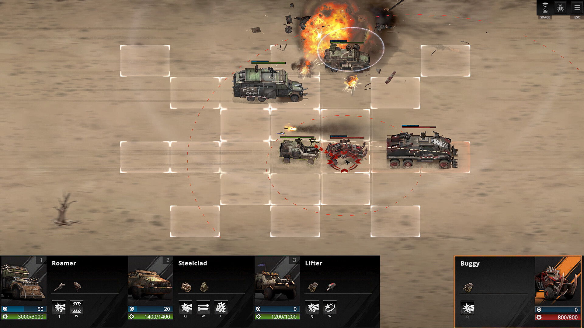 Dust Raiders gameplay screenshot 1