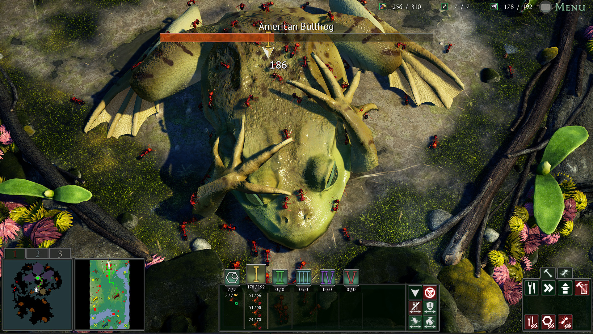 Empires of the Undergrowth gameplay screenshot 2
