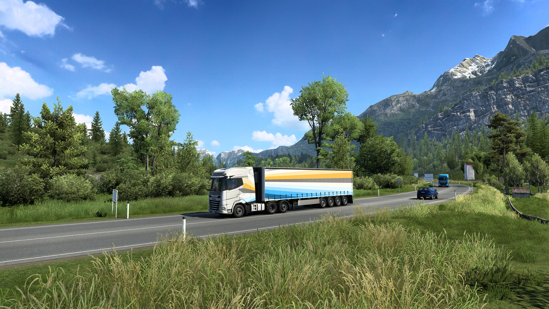Euro Truck Simulator 2 gameplay screenshot 1