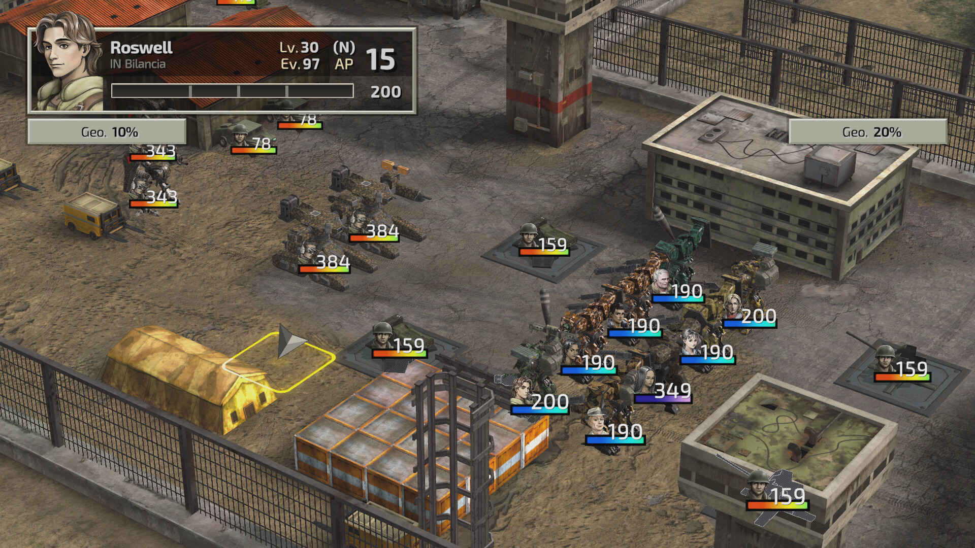 FRONT MISSION 2: Remake gameplay screenshot 1