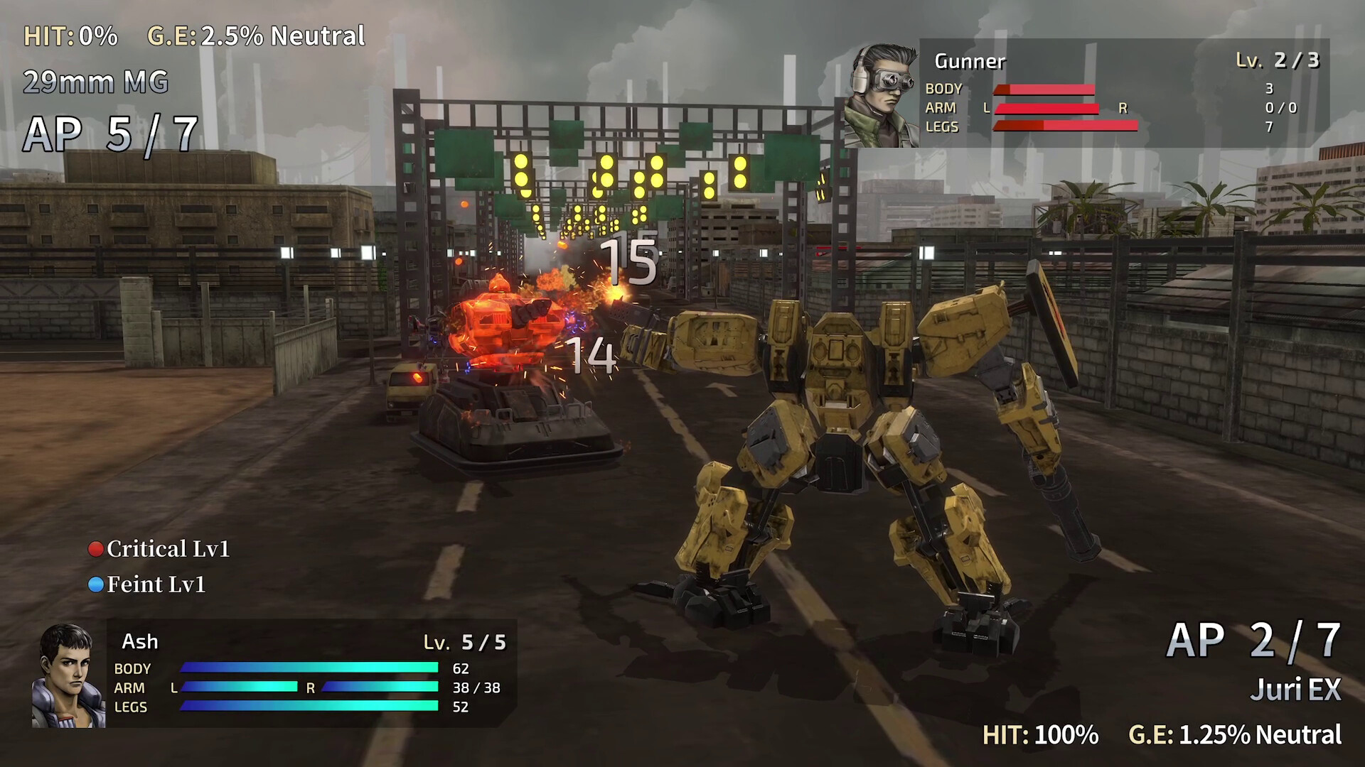 FRONT MISSION 2: Remake gameplay screenshot 2