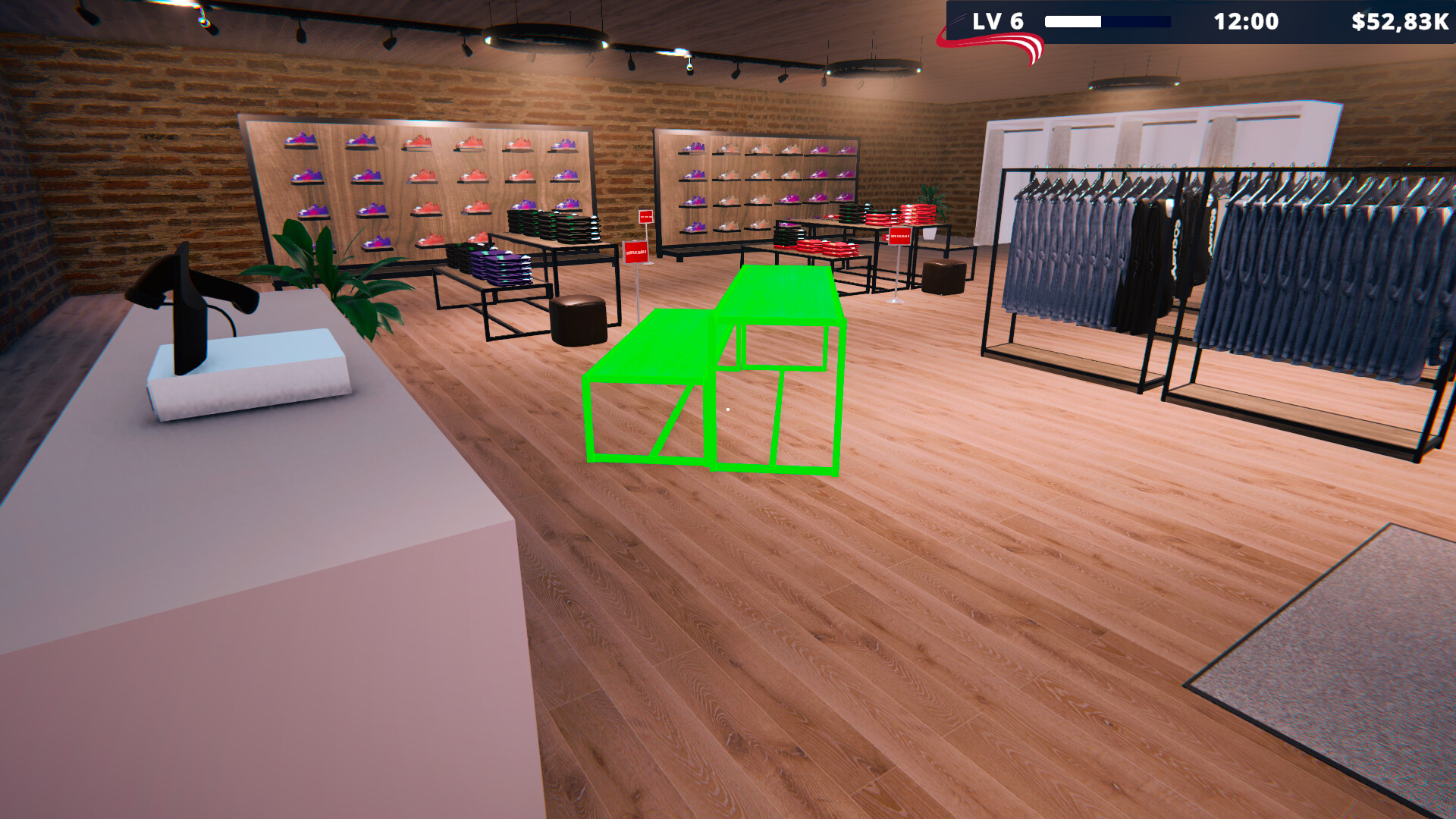 Factory Outlet Simulator gameplay screenshot 1
