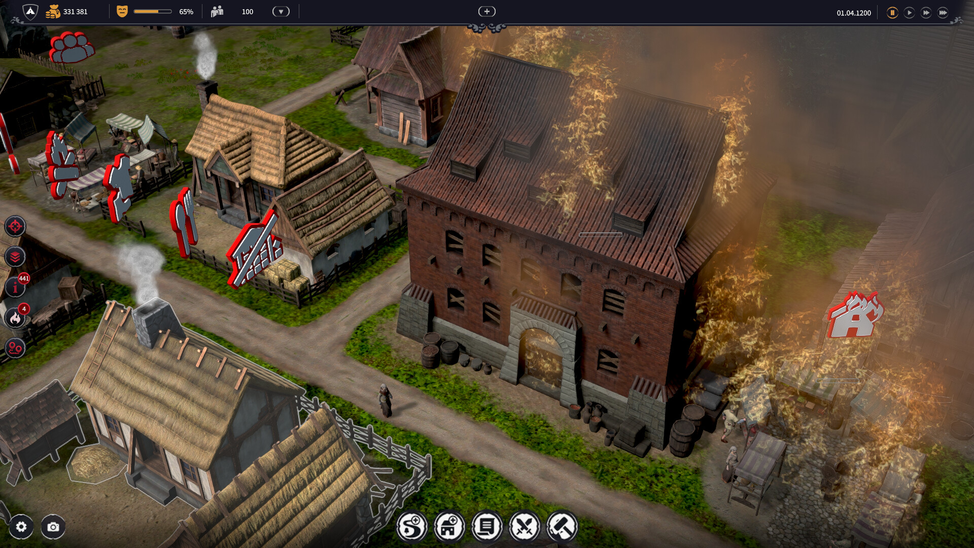 Feudal Baron: King's Land gameplay screenshot 2