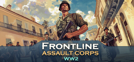 Frontline: Assault Corps WW2 PC Game Cover Art
