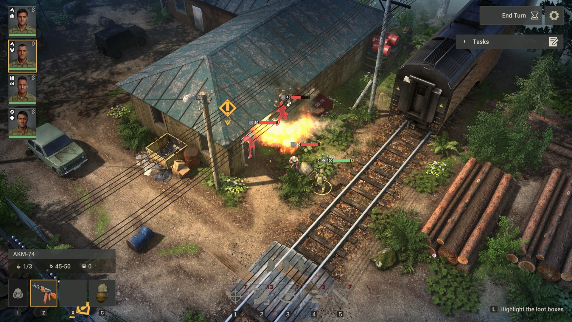 Future War Tactics: SOF vs Alien Invasion – Turn-Based Strategy gameplay screenshot 1