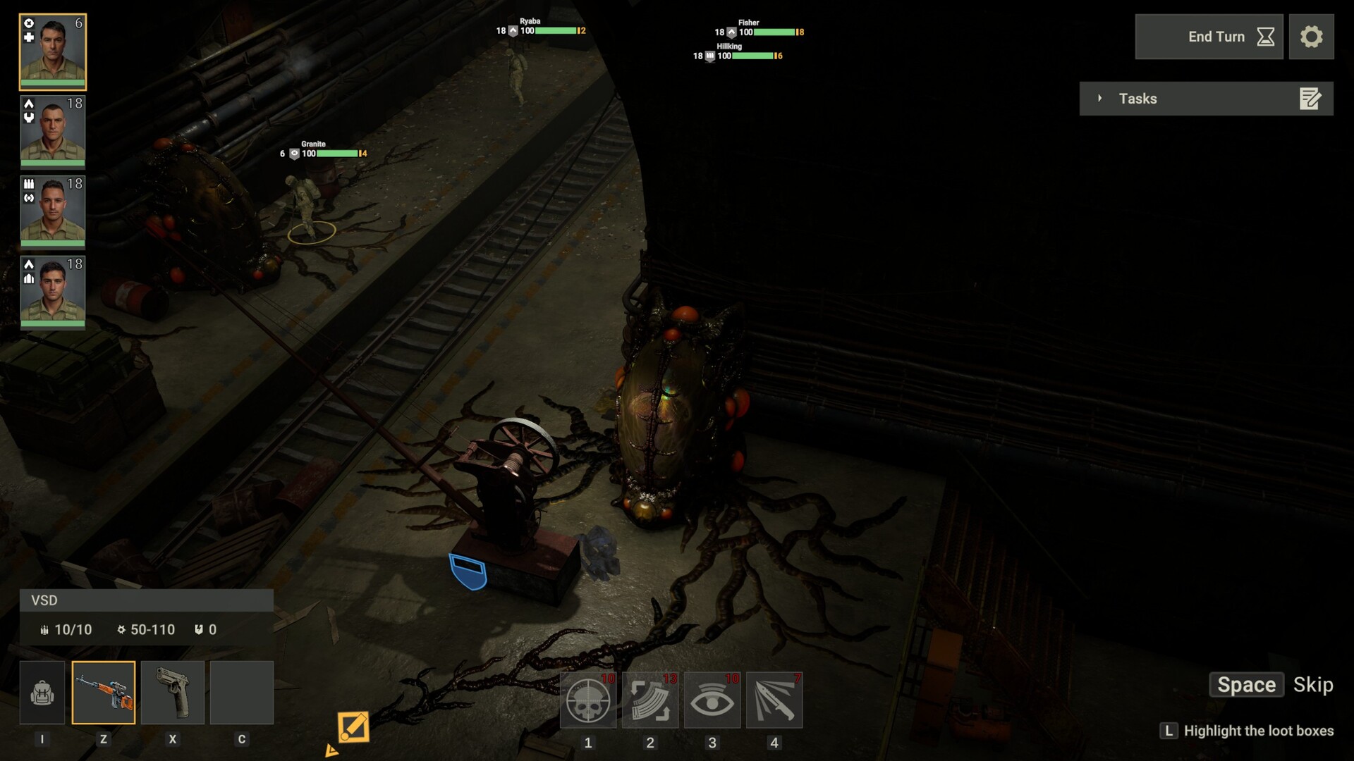 Future War Tactics: SOF vs Alien Invasion – Turn-Based Strategy gameplay screenshot 2