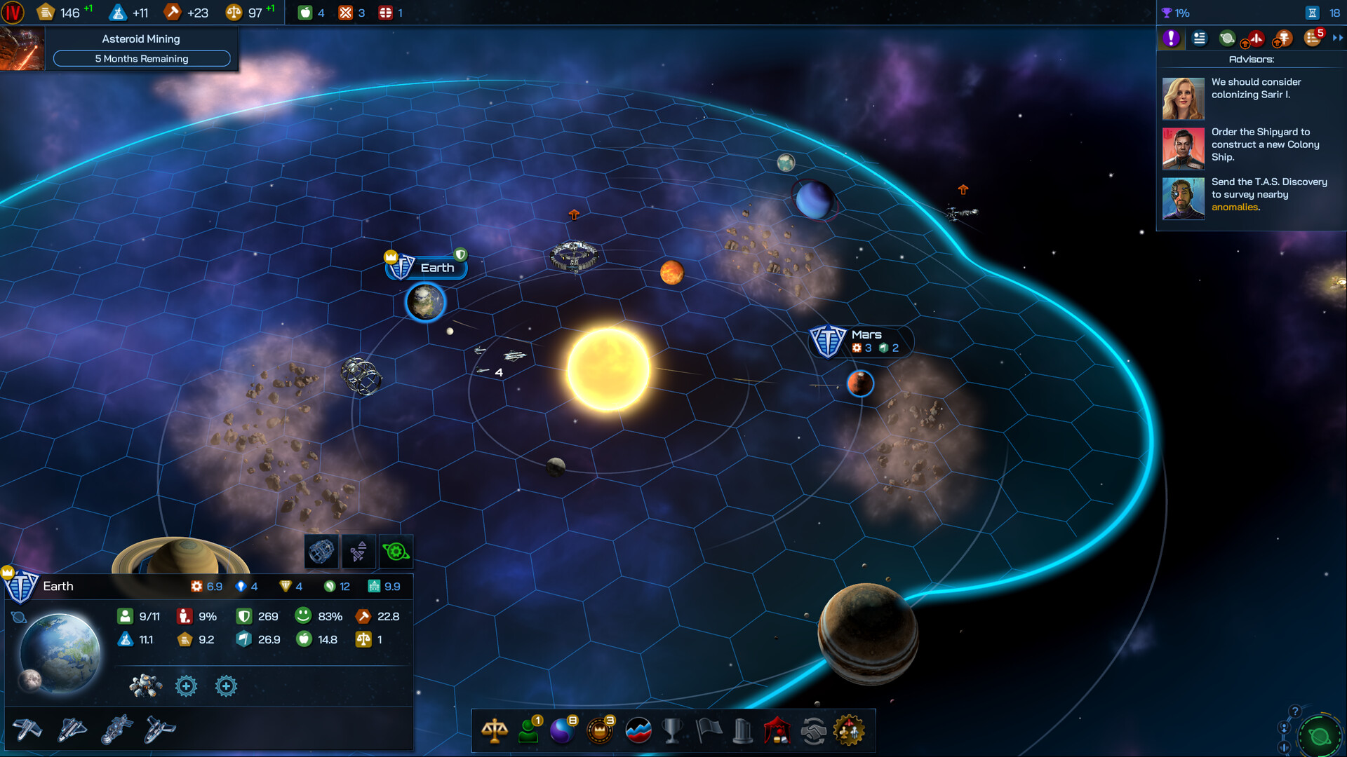 Galactic Civilizations IV gameplay screenshot 2
