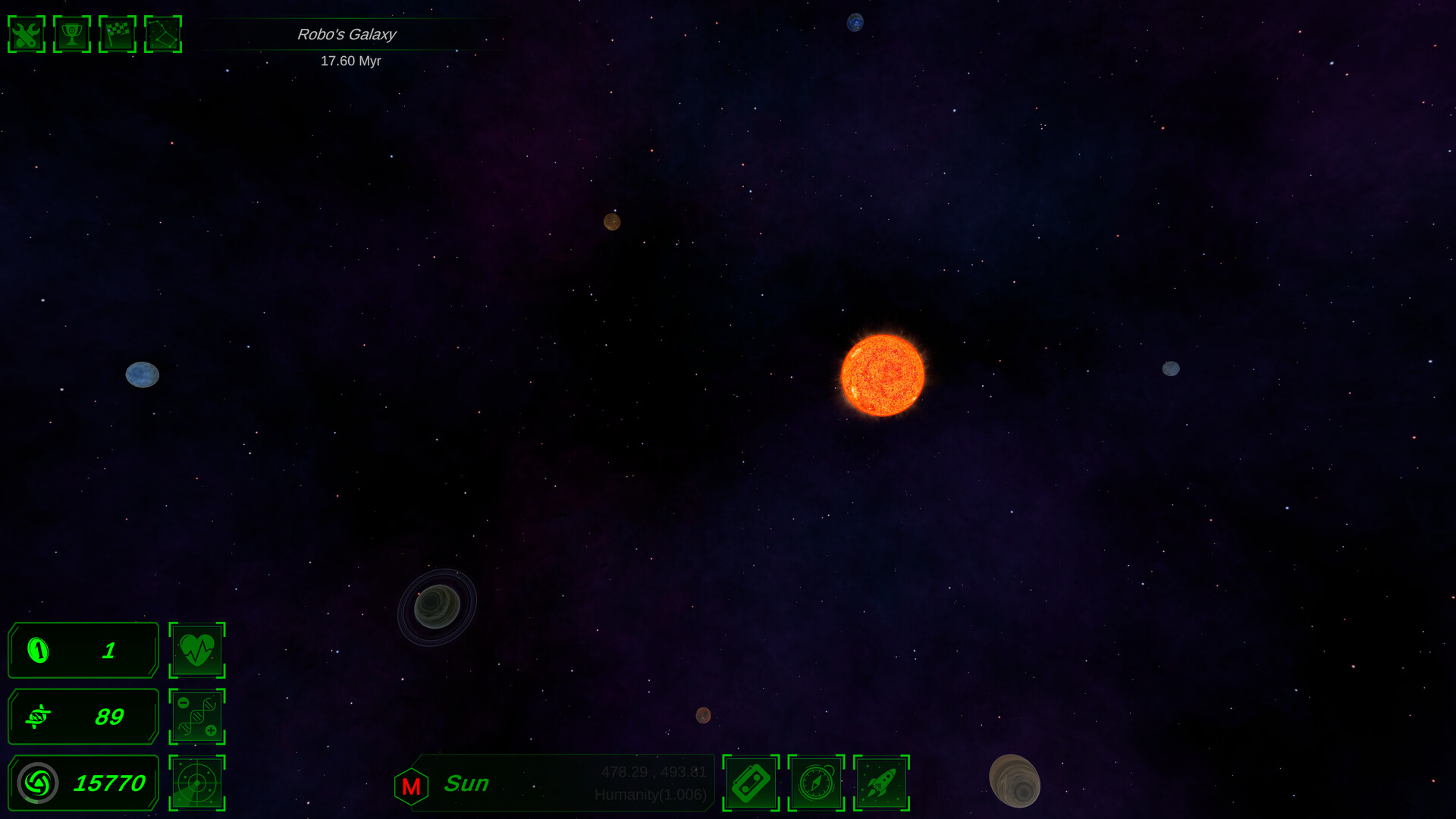 Galactic Simulator gameplay screenshot 2