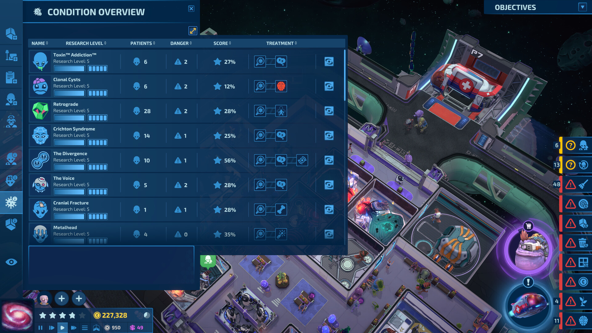 Galacticare gameplay screenshot 1