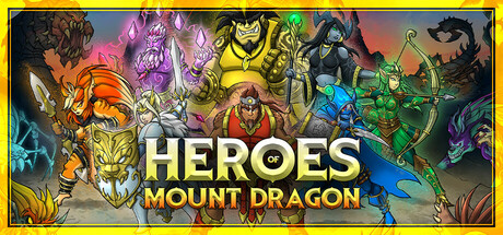 Heroes of Mount Dragon PC Game Cover Art