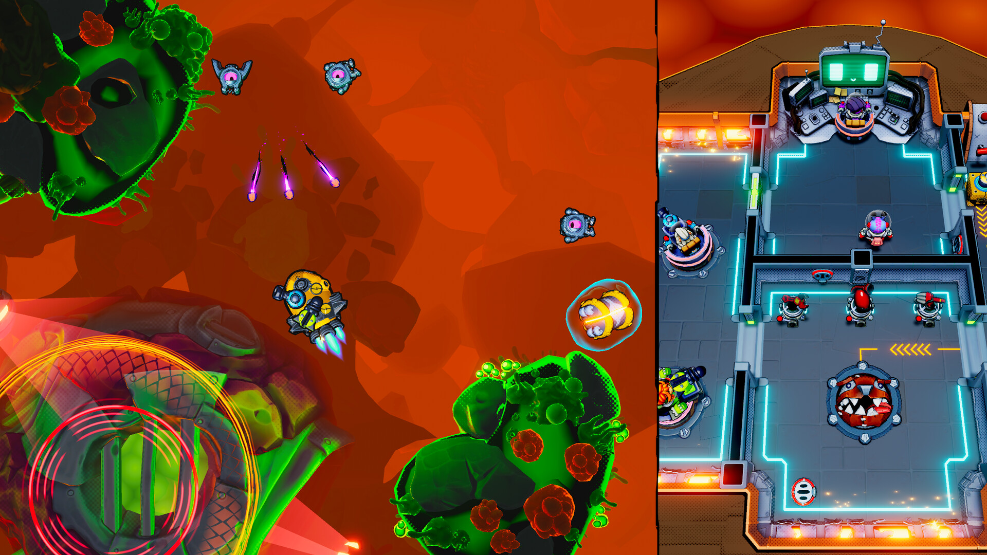 Hyperspaced gameplay screenshot 1