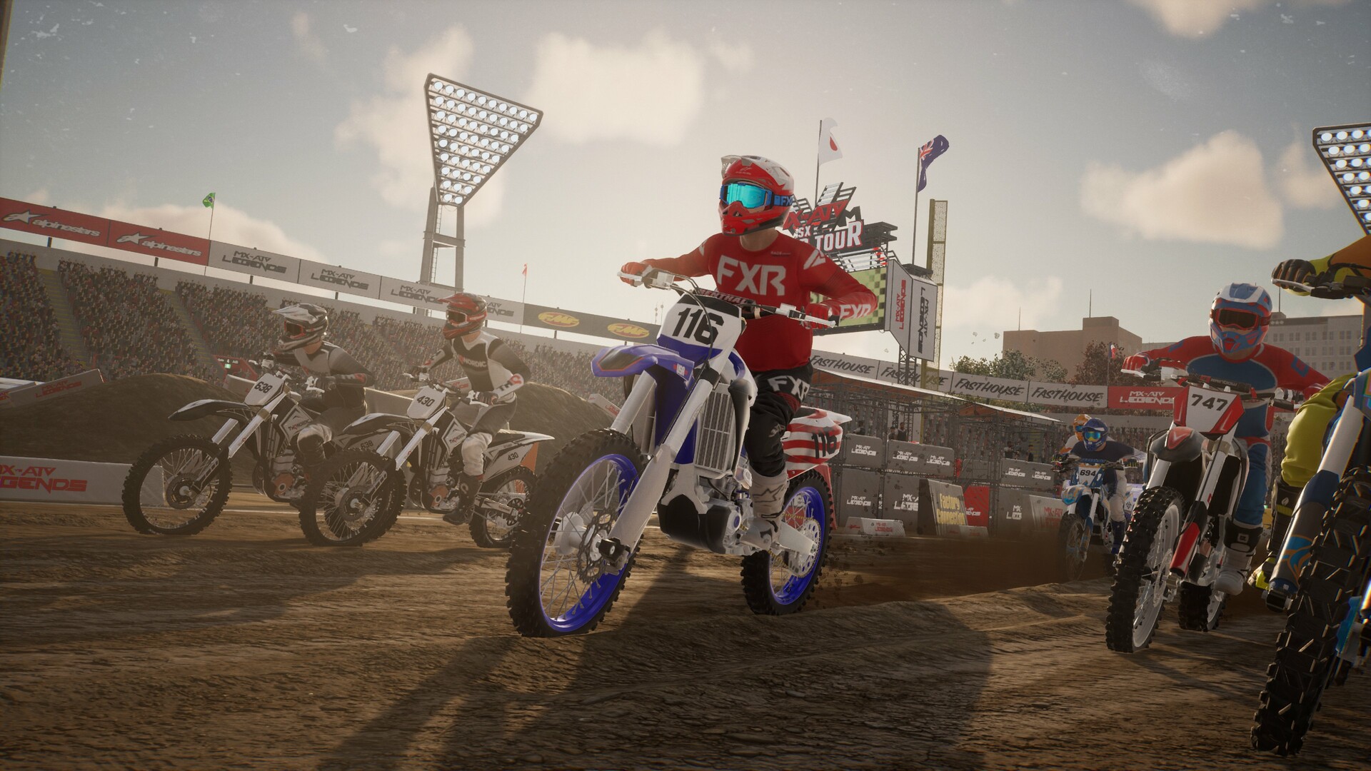 MX vs ATV Legends - Supercross World Tour gameplay screenshot 1