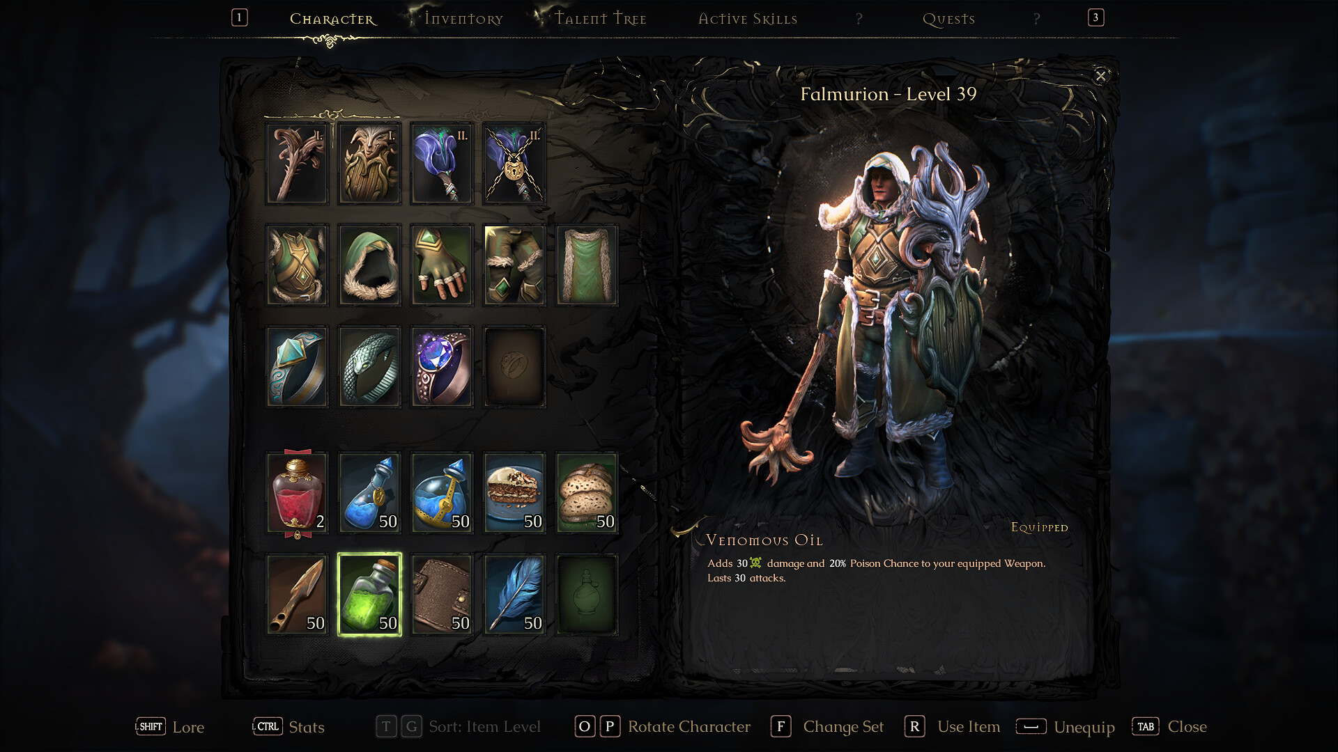 Mandragora: Whispers of the Witch Tree gameplay screenshot 2