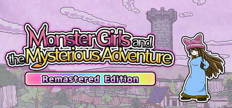 Monster Girls and the Mysterious Adventure Remastered Edition PC Game Cover Art
