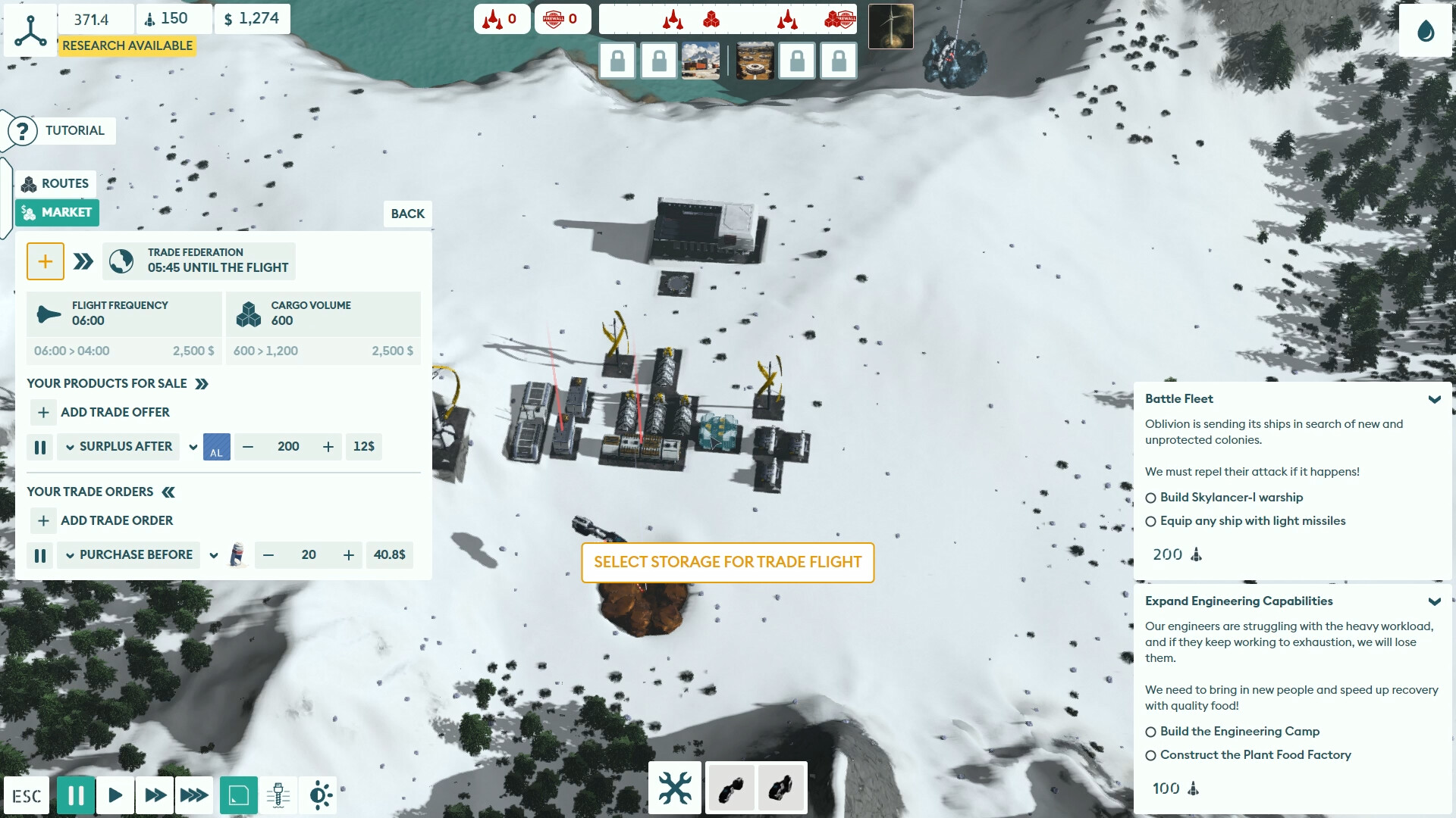 Oasis Mission: Colony Sim gameplay screenshot 2