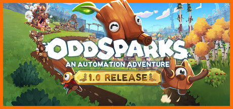 Oddsparks: An Automation Adventure PC Game Cover Art