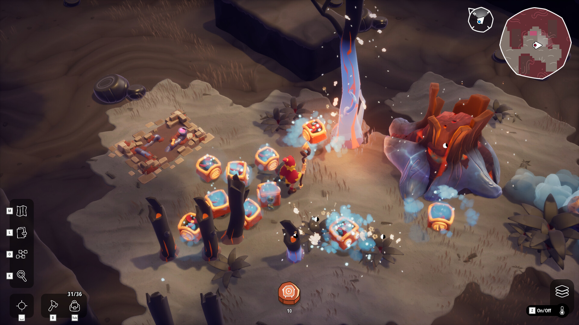 Oddsparks: An Automation Adventure gameplay screenshot 1