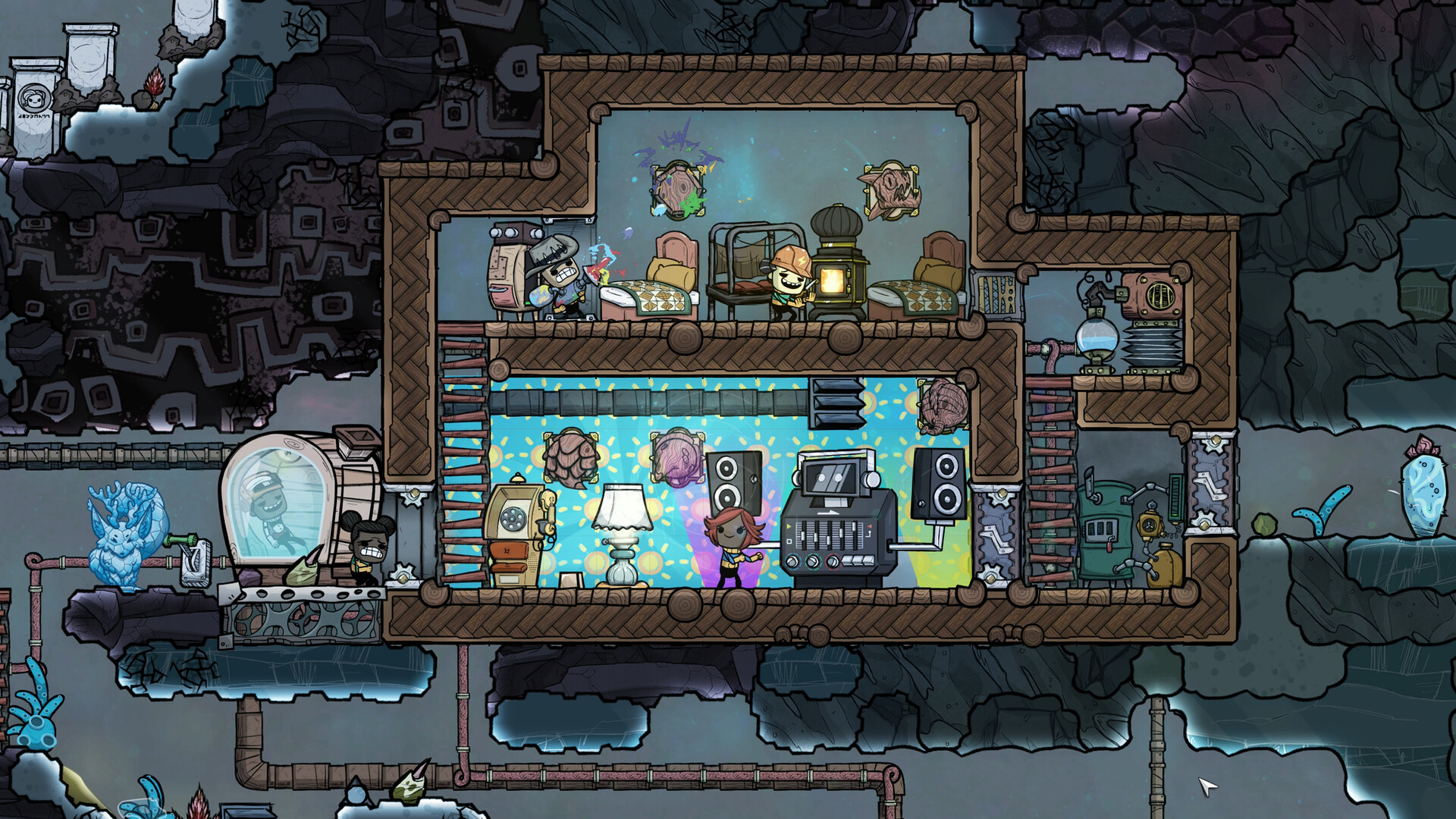 Oxygen Not Included: The Frosty Planet Pack gameplay screenshot 1