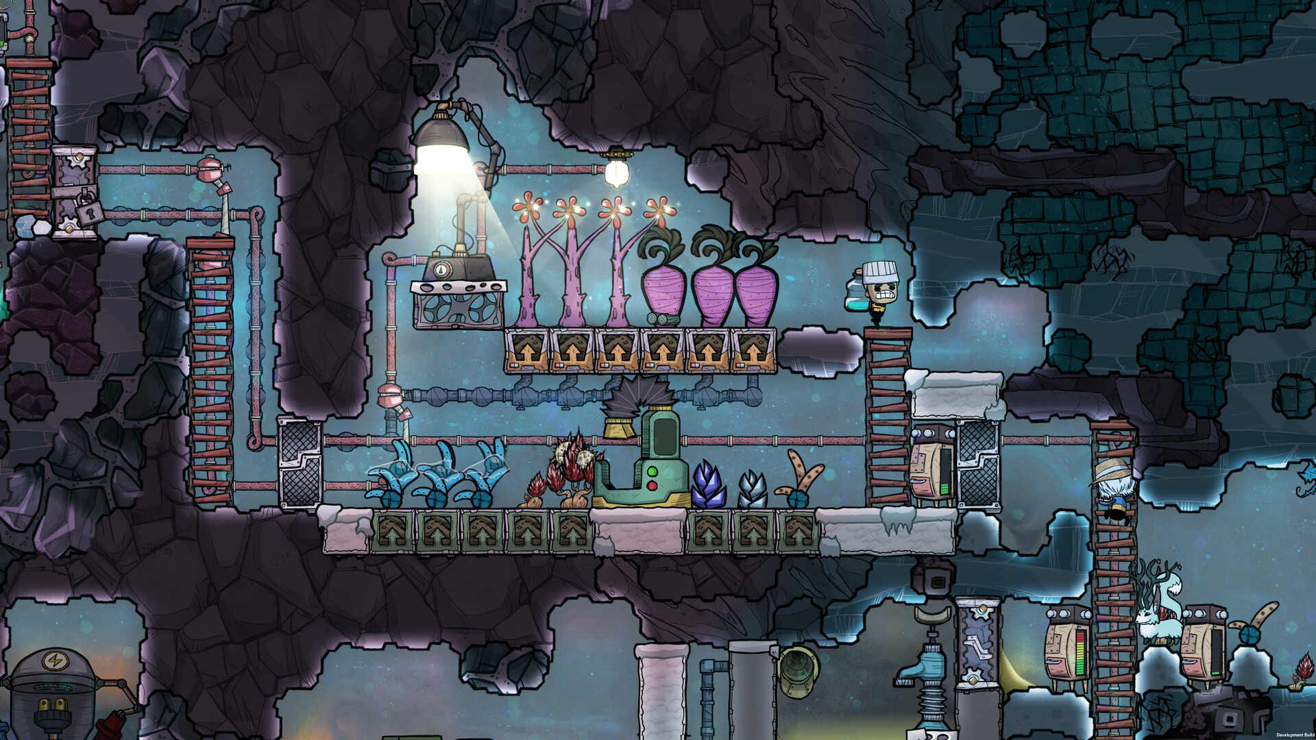 Oxygen Not Included: The Frosty Planet Pack gameplay screenshot 2