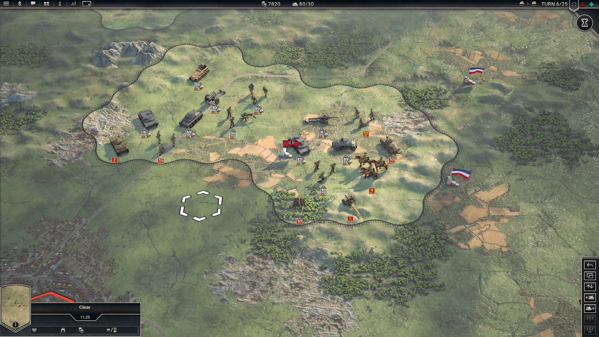 Panzer Corps 2: Axis Operations - 1941 gameplay screenshot 2