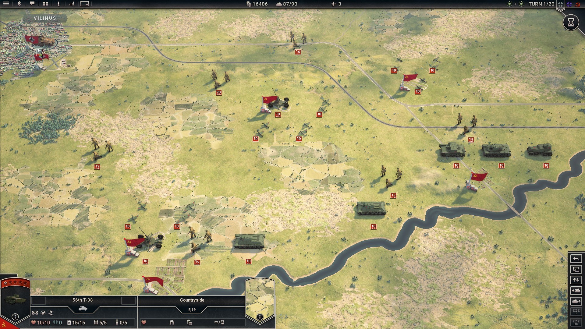 Panzer Corps 2: Axis Operations - 1941 gameplay screenshot 1
