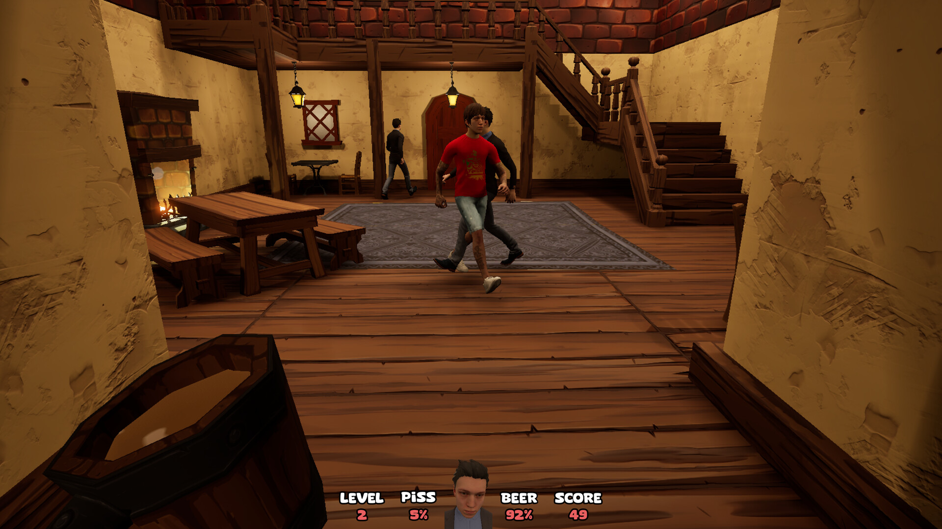 Pub Toilet Simulator 25 gameplay screenshot 1