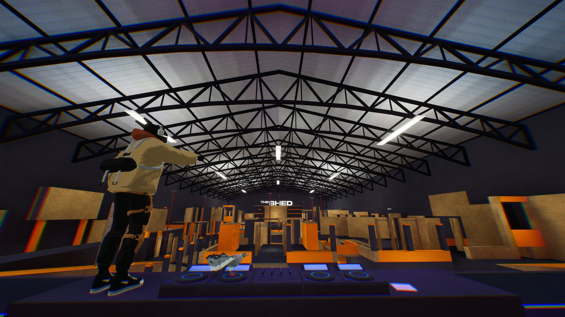 Rooftops & Alleys: The Parkour Game gameplay screenshot 1
