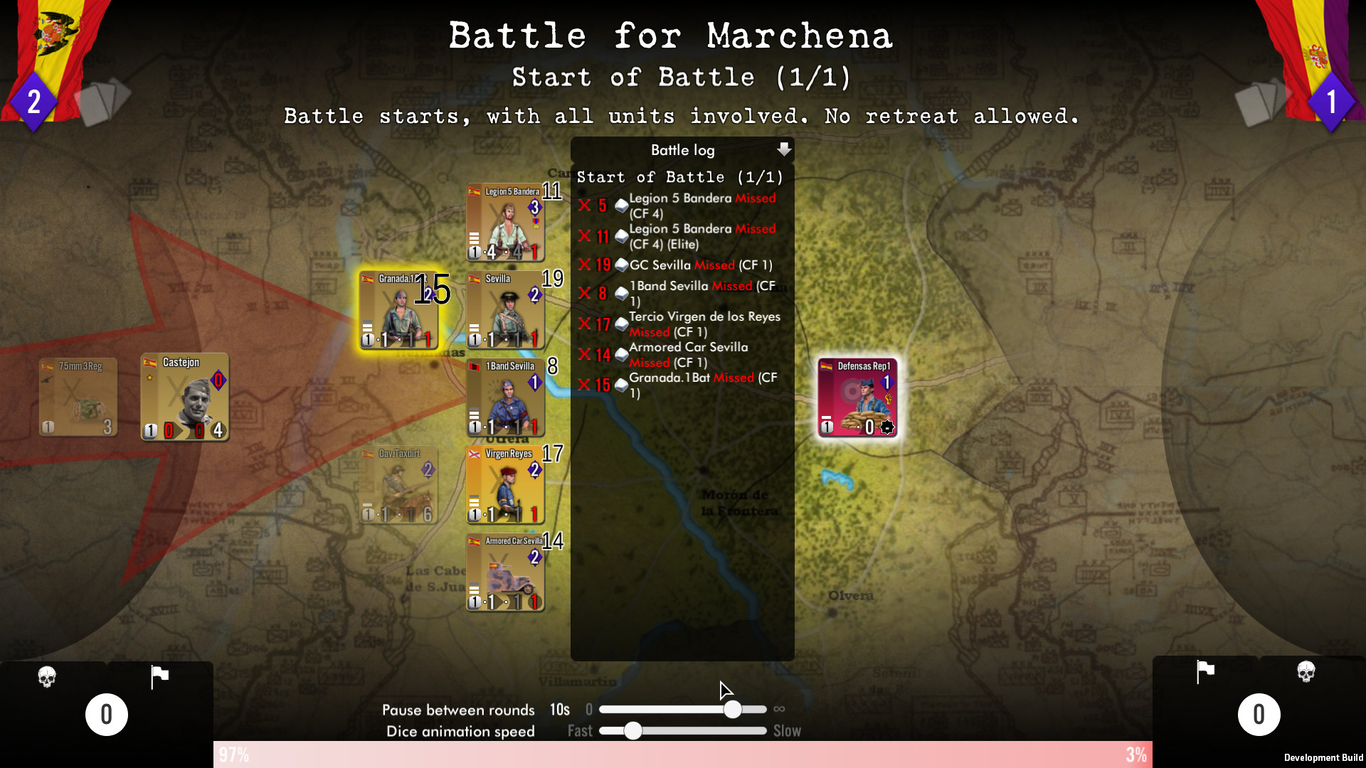 SGS Spain at War gameplay screenshot 1