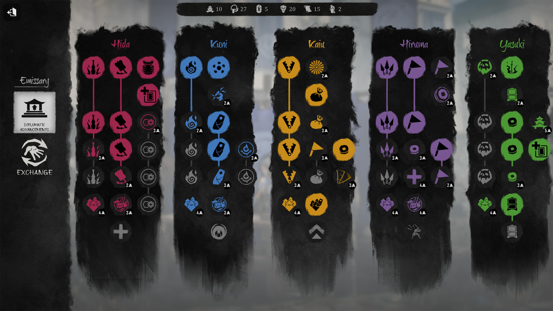 Shadowveil: Legend of The Five Rings gameplay screenshot 1