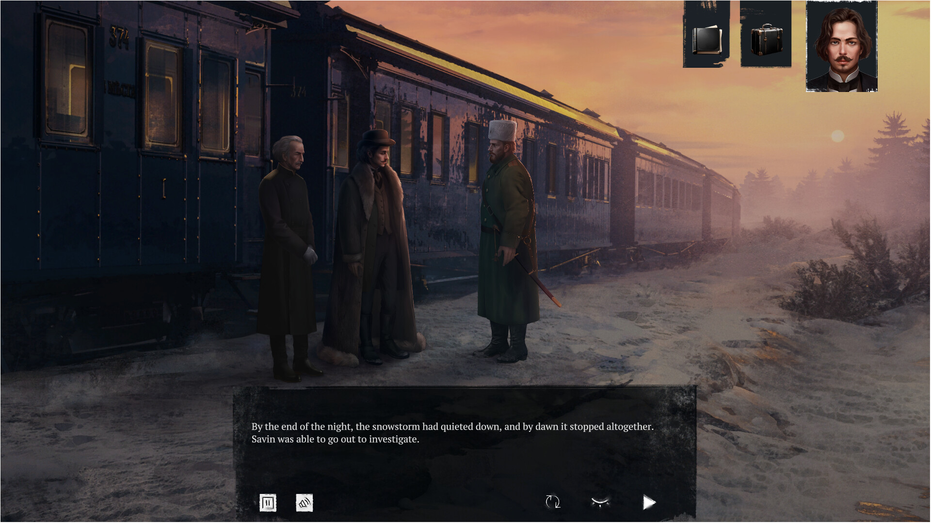 Siberian Way gameplay screenshot 1