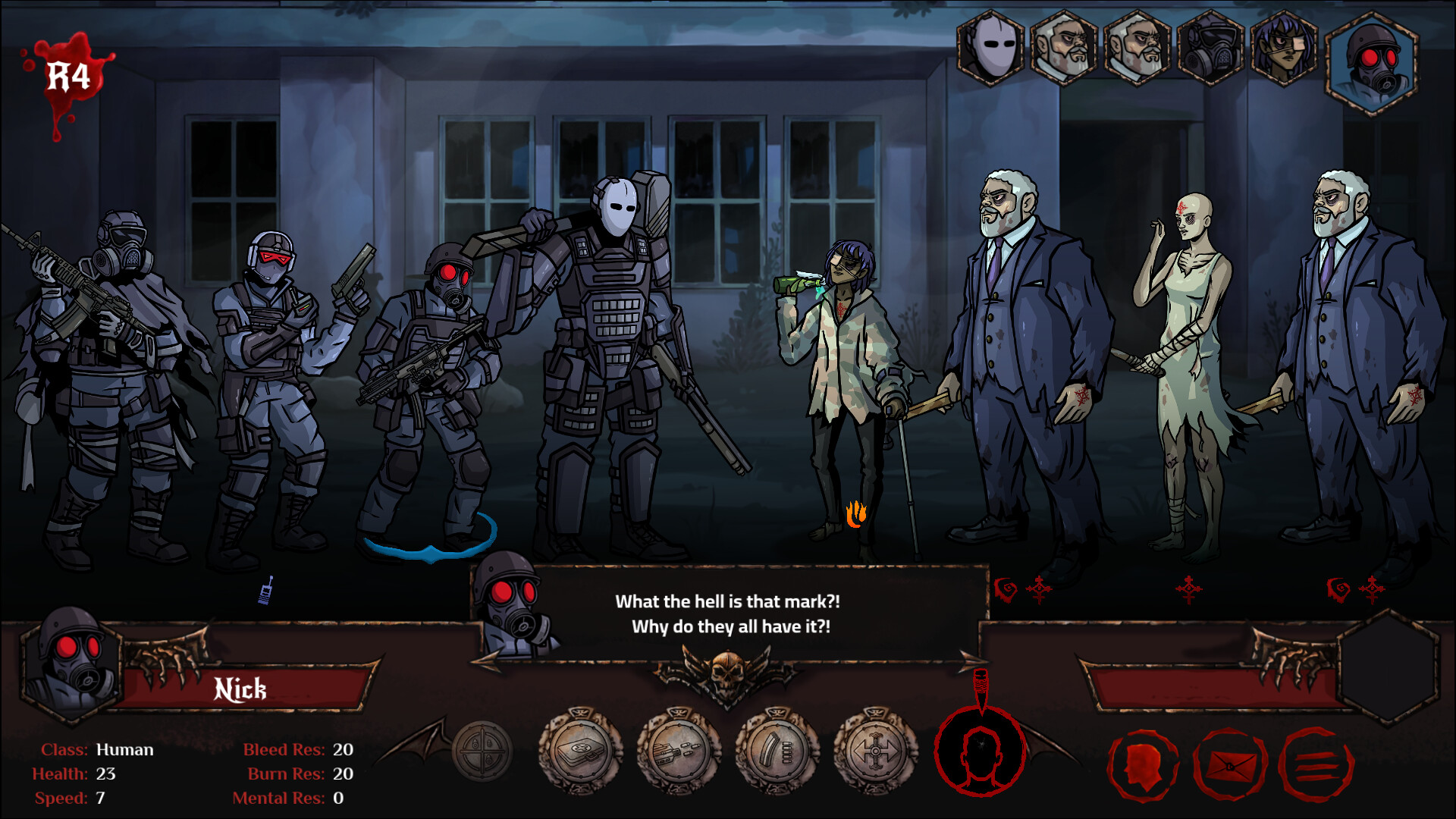 SkullX: Aibohphobia gameplay screenshot 2